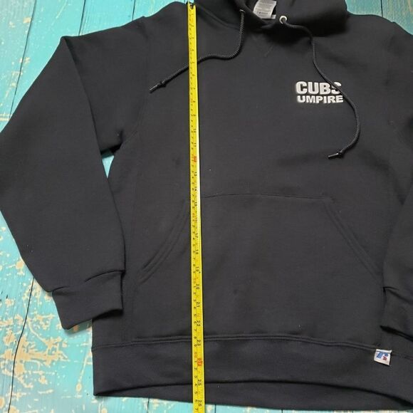 Russell Athletic Cubs Umpire Hoodie - Black - Picture 5 of 7